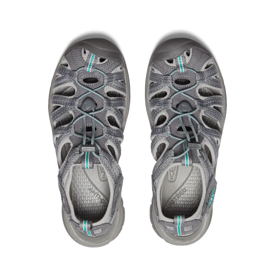 Women's Whisper | Medium Grey/Peacock Green - Image 13