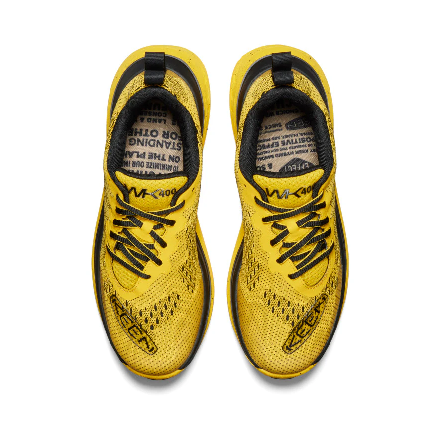 Women's WK400 Walking Shoe | KEEN Yellow/Black - Image 4