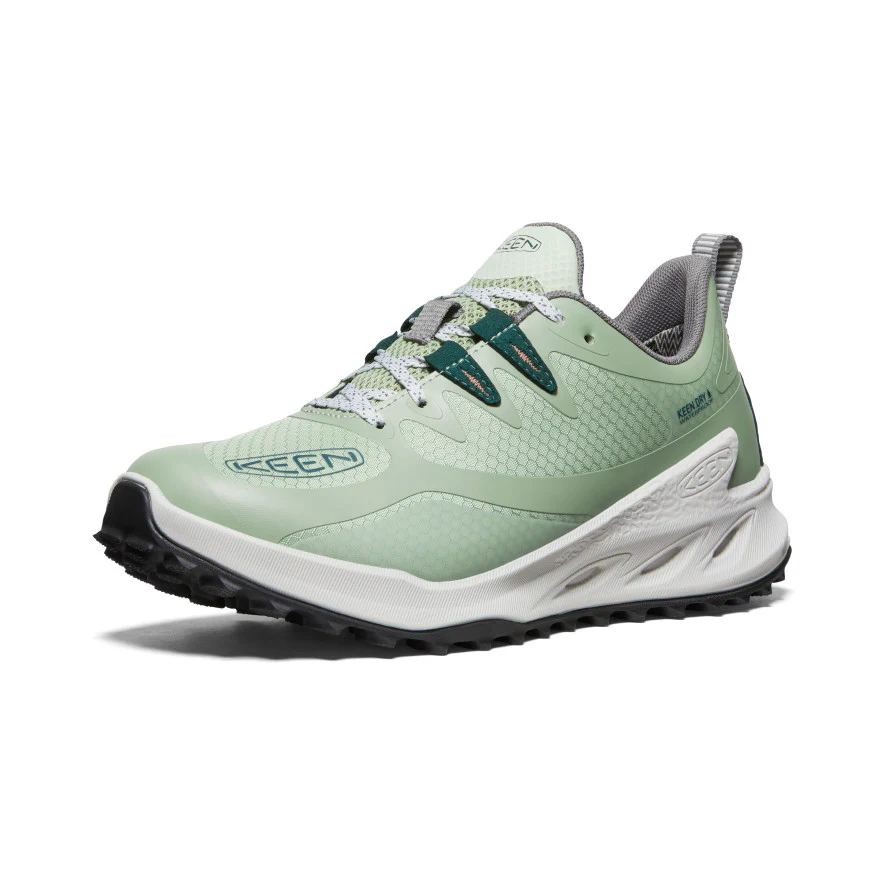 Women's Zionic Waterproof Hiking Shoe  |  Desert Sage/Ember Glow - Image 3