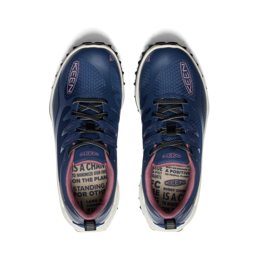 Women's Zionic Waterproof Hiking Shoe  |  Naval Academy/Nostalgia Rose - Image 4